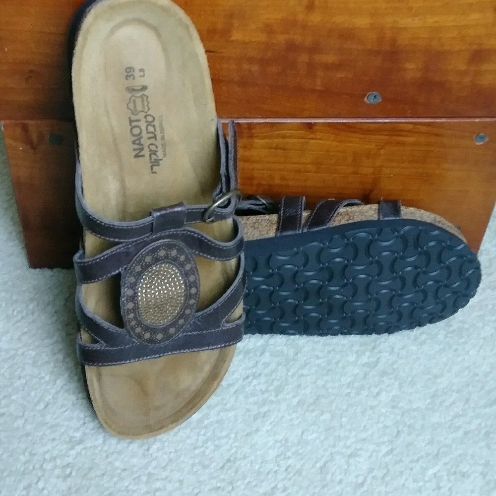 Naot Sandals.  👡. Brand originated in Israel.